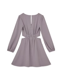 Side Waist Hollow Mini Dress