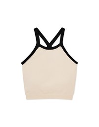 Fantastially Busty Knit Bra Top
