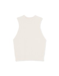 Plush Knitted Crop Tank Top