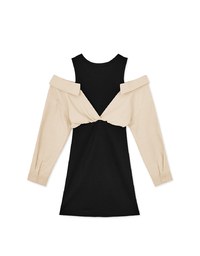 Casual Patchwork Dress