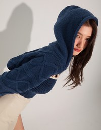 立體織紋連帽套裝