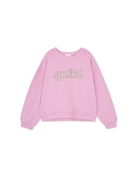 Brushed Letter Sweatshirt