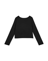 V Neck Basic Heattech Bra Top