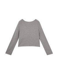 V Neck Basic Heattech Bra Top