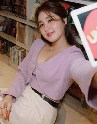 Two Piece Silver Button Ribbed Top