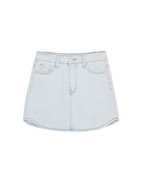 Supermodel Long Leg Denim Skirt