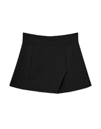 【Stark Minimalism 2.0】High-Waist Slit Skort