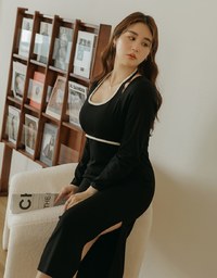 Halter Neck Hollow Knitted Maxi Dress