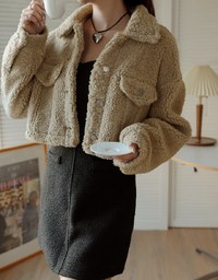 Woolen Vest Mini Dress