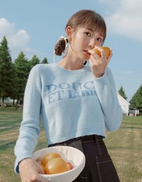 【ᴍᴇɪɢᴏ's Design】Casual Long Sleeve Knit Top
