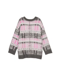 Contrast Color Knitted Top