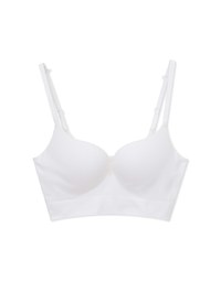 DOUBLE PUSH Deep V Low Ridged Wireless Bra