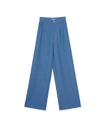 Skysrcaper Denim Wide Pants