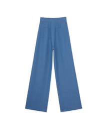 Skysrcaper Denim Wide Pants
