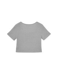 Square-Neck Straight Line Top