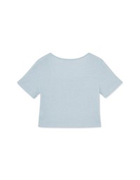 Square-Neck Straight Line Top