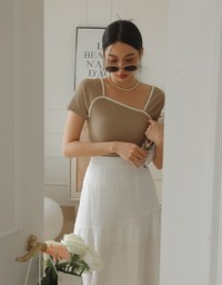 Asymmetric Knit Top