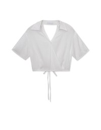 ギャザー入りシアーストラップトップス