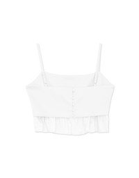 Sheer Satin Panel Cami Top