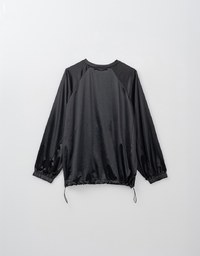 Lace Oversized Long Sleeve Jersey