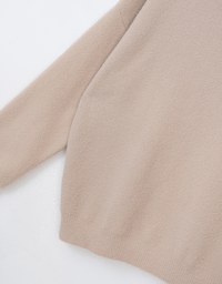 Long Sleeve Crew Neck Loose Knit Sweater