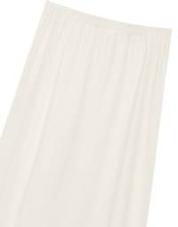 Layered Hem Flowy Chiffon Mermaid Maxi Skirt