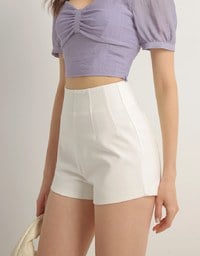AIRY HOURGLASS Cooling High Waist Sculpted Shorts with Back Pockets