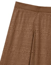 【GUT GUT】木製リング付きレース柄ワンショルキャミ(カップ付き)