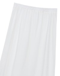 Layered Hem Flowy Chiffon Mermaid Maxi Skirt