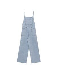 Casual Chic Wide Leg Jeans Denim Jumpsuit with Front Pocket