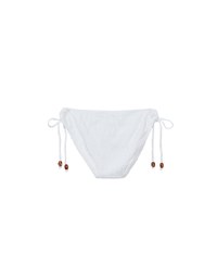 【GUT GUT】波柄ビーズ付きタイビキニボトム