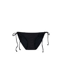 Argyle Textured Side Tie Bikini Bottom