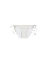 Argyle Textured Side Tie Bikini Bottom