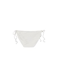 Argyle Textured Side Tie Bikini Bottom