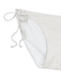 Argyle Textured Side Tie Bikini Bottom