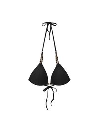 【DOUBLE PUSH】Luxury Gold Chain Shoulder Straps Bikini Top