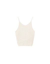 2 Way Cutout Knit Padded Cami Crop Top