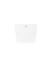 【Lyra & Toby】Embroidery Graphic Ribbed Padded Tube Top
