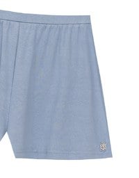 Logo Embroidered Basic Casual Shorts
