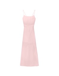 Crisscross Backless Halter Padded Maxi Dress