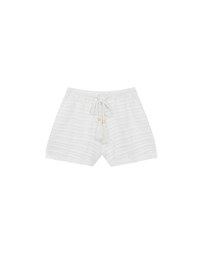 【GUT GUT】ボーダーニットリボン付きショートパンツ