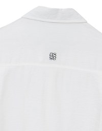 シルキー涼感Wポケットルーズシャツ