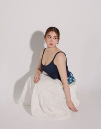 涼感極致爆乳細肩BRA TOP