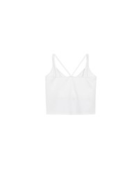 【AiR 2.0】Double Spaghetti Strap V Neck Open Back Bra Top