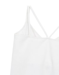 【AiR 2.0】Double Spaghetti Strap V Neck Open Back Bra Top