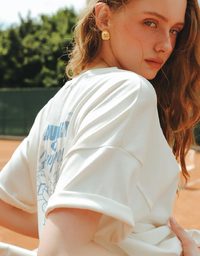 【Lyra & Toby】Oversized Graphic Tee