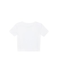 【Lyra & Toby】Printed Lyra Short Sleeve Graphic Cropped Tee