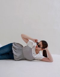 Logo Embroidered Short Sleeve Basic Fitted Tee