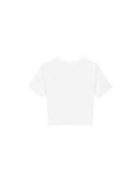 Logo Embroidered Short Sleeve Basic Fitted Tee