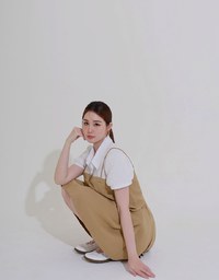 Tailored A Line Pleated Mini Skirt with Wide Waistband Detail